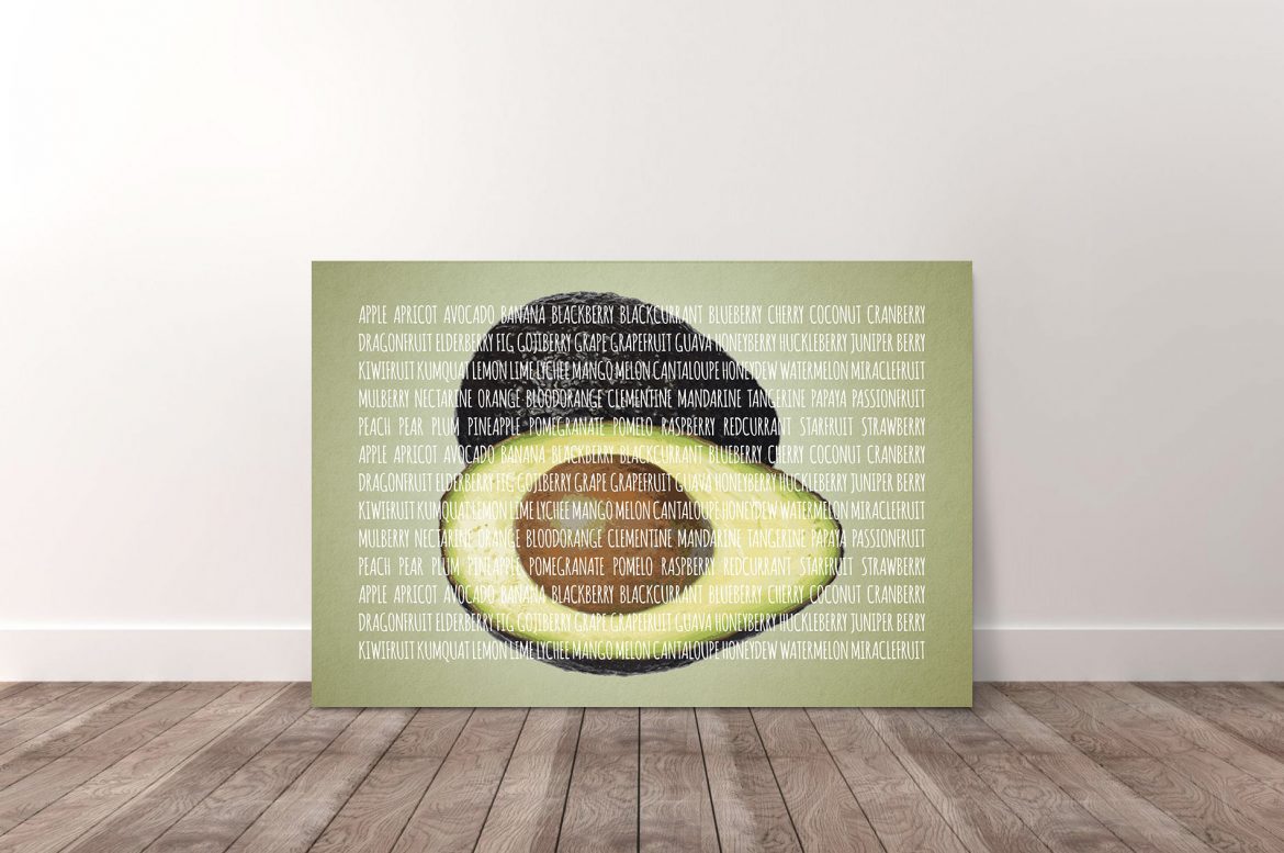 Avocado in kleur